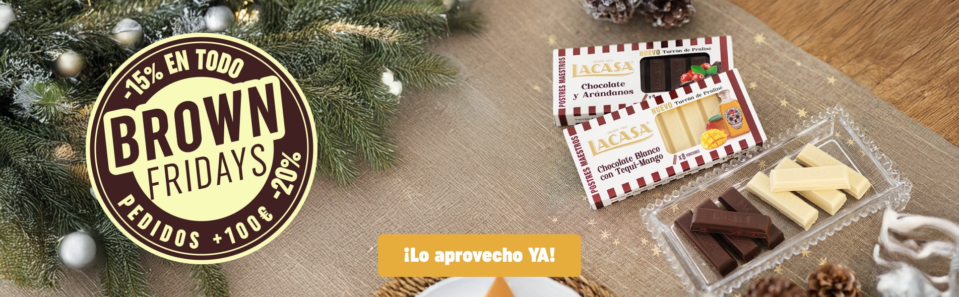 Brown Fridays en Lacasa Navidad